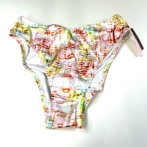 NEW Victorias Secret Large High Leg High Waist Cheeky Bikini Bottoms QBT #2560